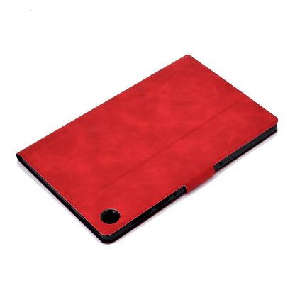 For Huawei MatePad SE 10.4-inch A7 Cowhide Texture Tablet Case PU Leather Stand Card Slot Cover