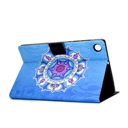 For Huawei MatePad SE 10.4-inch A3 PU Leather Pattern Printing Case Stand Magnetic Tablet Cover with Card Holder