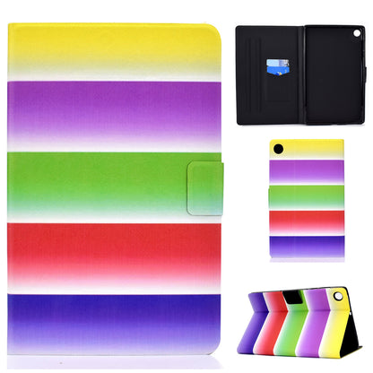 For Huawei MatePad SE 10.4-inch A3 PU Leather Pattern Printing Case Stand Magnetic Tablet Cover with Card Holder