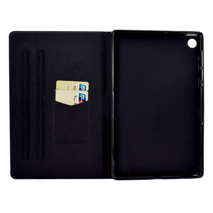 For Huawei MatePad SE 10.4-inch A3 PU Leather Pattern Printing Case Stand Magnetic Tablet Cover with Card Holder