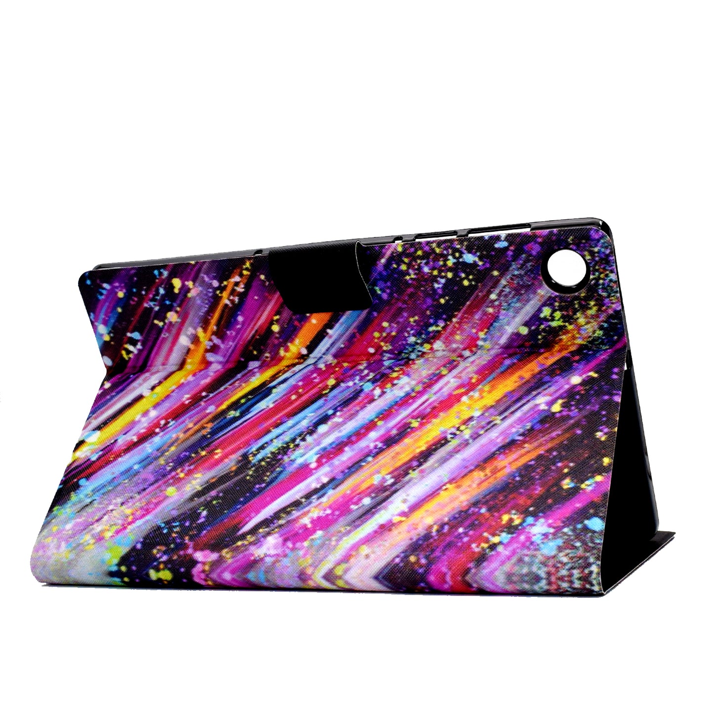 For Huawei MatePad SE 10.4-inch A3 PU Leather Pattern Printing Case Stand Magnetic Tablet Cover with Card Holder