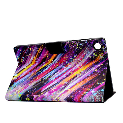 For Huawei MatePad SE 10.4-inch A3 PU Leather Pattern Printing Case Stand Magnetic Tablet Cover with Card Holder