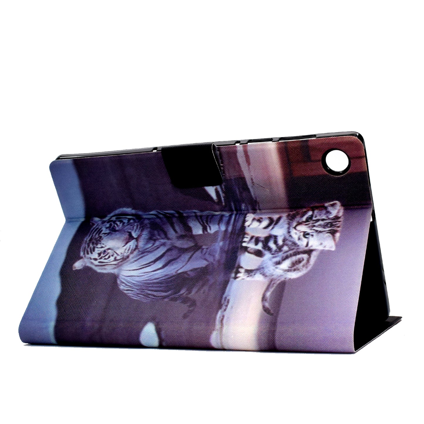 For Huawei MatePad SE 10.4-inch A3 PU Leather Pattern Printing Case Stand Magnetic Tablet Cover with Card Holder
