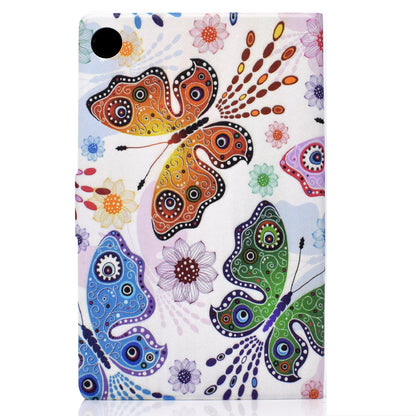 For Huawei MatePad SE 10.4-inch A3 PU Leather Pattern Printing Case Stand Magnetic Tablet Cover with Card Holder