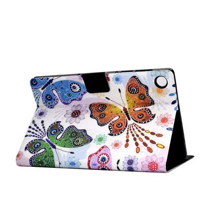 For Huawei MatePad SE 10.4-inch A3 PU Leather Pattern Printing Case Stand Magnetic Tablet Cover with Card Holder