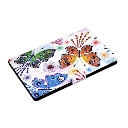 For Huawei MatePad SE 10.4-inch A3 PU Leather Pattern Printing Case Stand Magnetic Tablet Cover with Card Holder