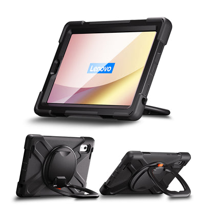 For Lenovo Tab M9 TB-310FU (2023) 360 Degree Rotating Kickstand Case PC Silicone Tablet Cover