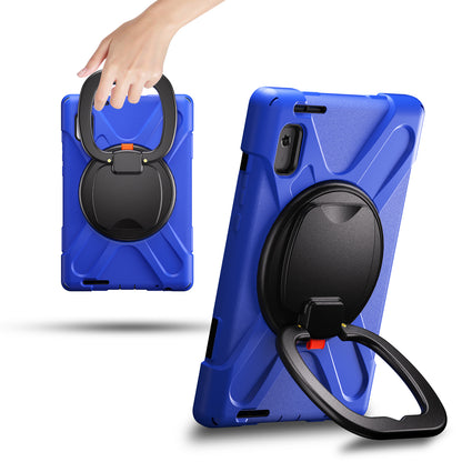 For Lenovo Tab M9 TB-310FU (2023) 360 Degree Rotating Kickstand Case PC Silicone Tablet Cover