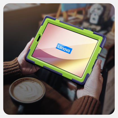 For Lenovo Tab M9 TB-310FU (2023) 360 Degree Rotating Kickstand Case PC Silicone Tablet Cover