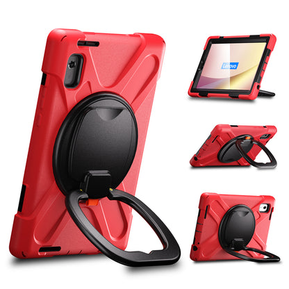 For Lenovo Tab M9 TB-310FU (2023) 360 Degree Rotating Kickstand Case PC Silicone Tablet Cover