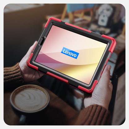 For Lenovo Tab M9 TB-310FU (2023) 360 Degree Rotating Kickstand Case PC Silicone Tablet Cover