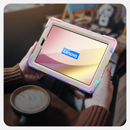 For Lenovo Tab M9 TB-310FU (2023) 360 Degree Rotating Kickstand Case PC Silicone Tablet Cover