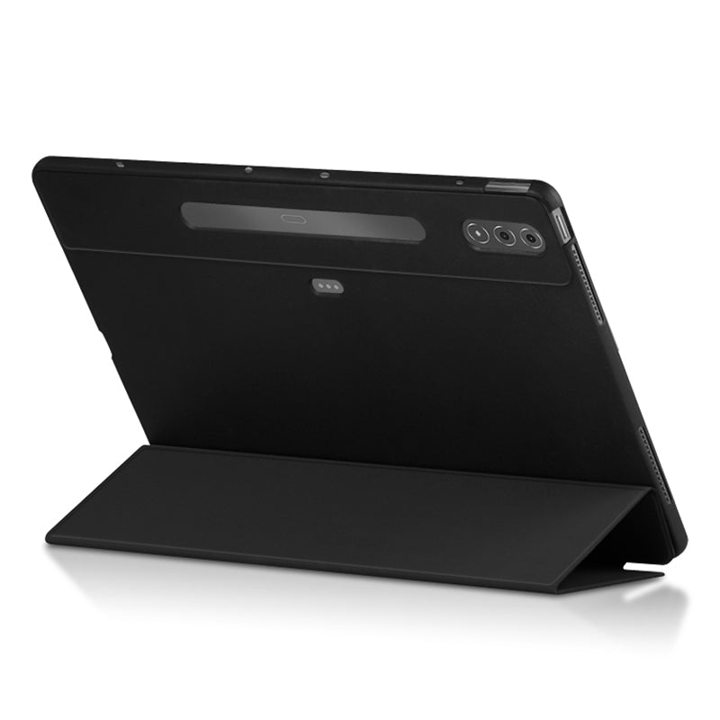 Tablet Case for Lenovo Legion Y900 , PU Leather+PC+TPU Tri-fold Stand Slim Tablet Cover