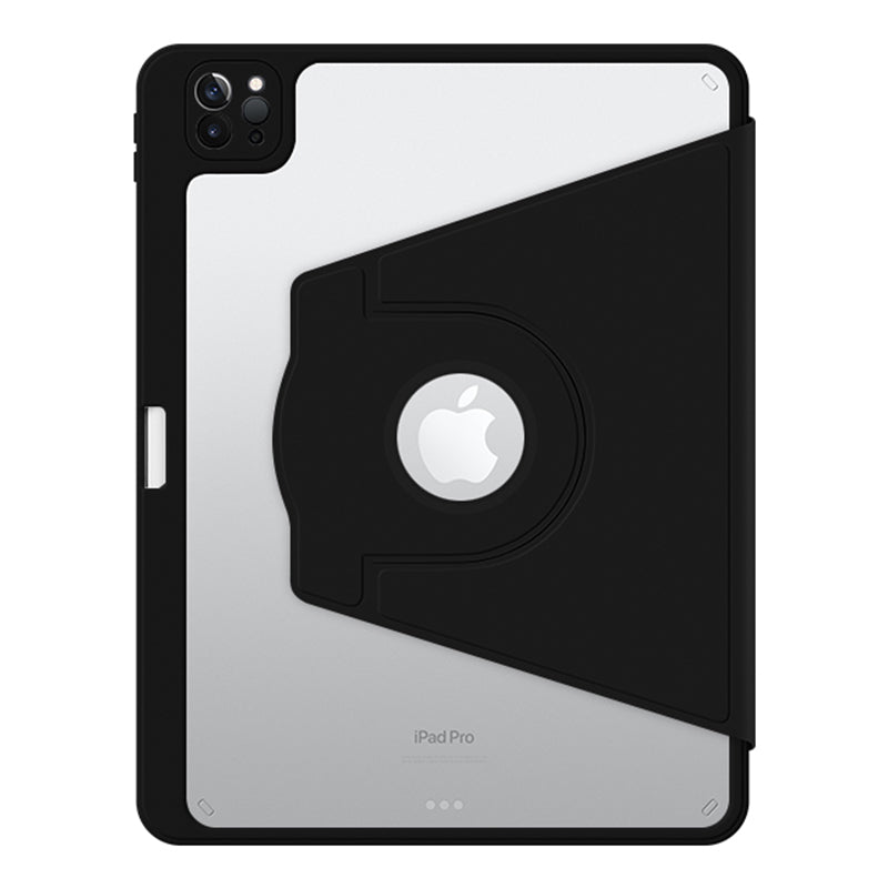 For iPad Air (2020) / (2022) / iPad Pro 11 inch (2020) / (2021) / (2022) PU Leather Cover Rotary Stand Tablet Case with Pen Slot