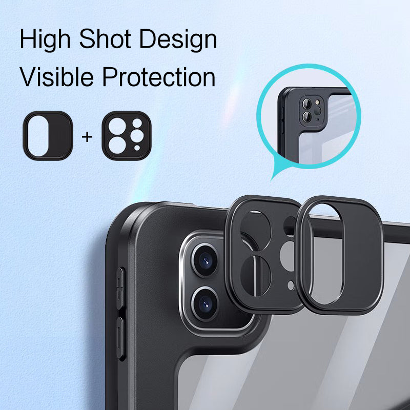 For iPad Air (2020) / (2022) / iPad Pro 11 inch (2020) / (2021) / (2022) PU Leather Cover Rotary Stand Tablet Case with Pen Slot