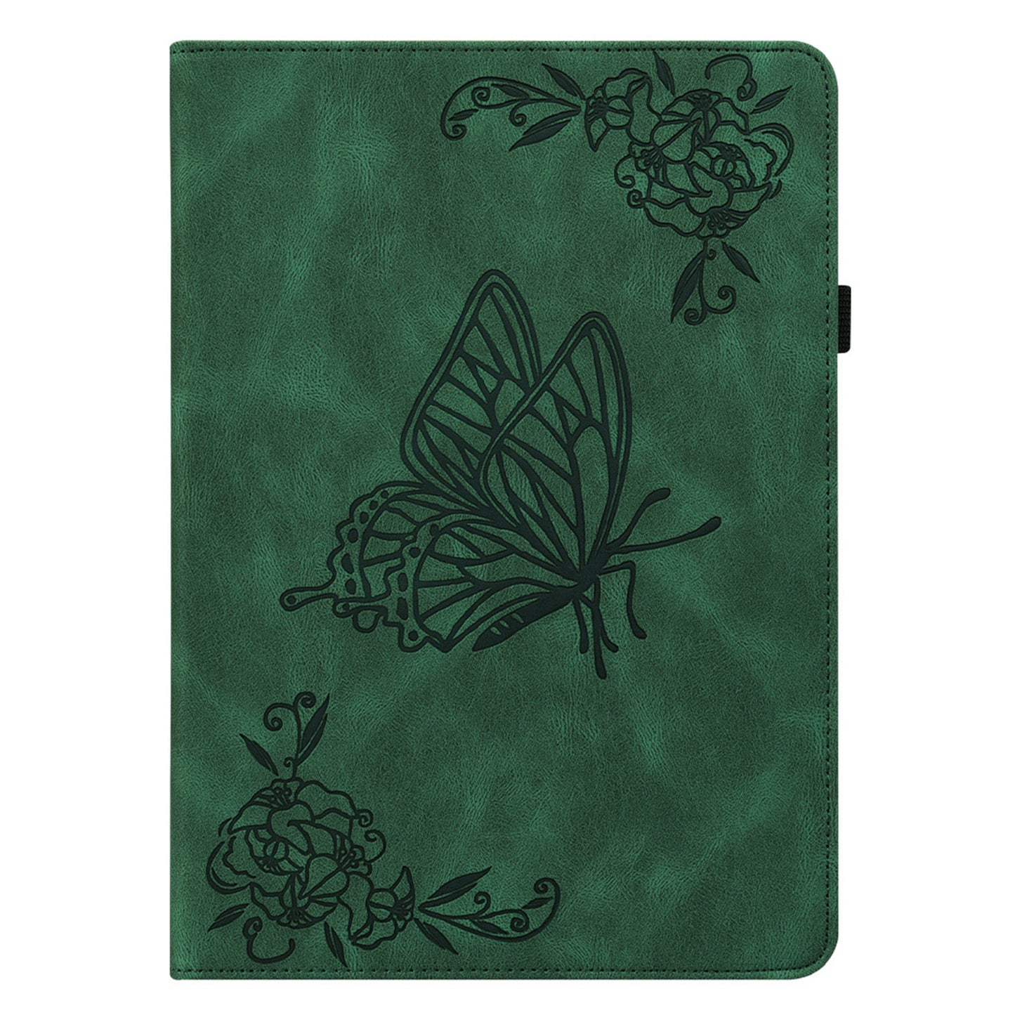 Tablet Case for Xiaomi Pad 6 Auto Wake and Sleep Stand Leather Imprinted Butterfly Flower Card Holder Cover