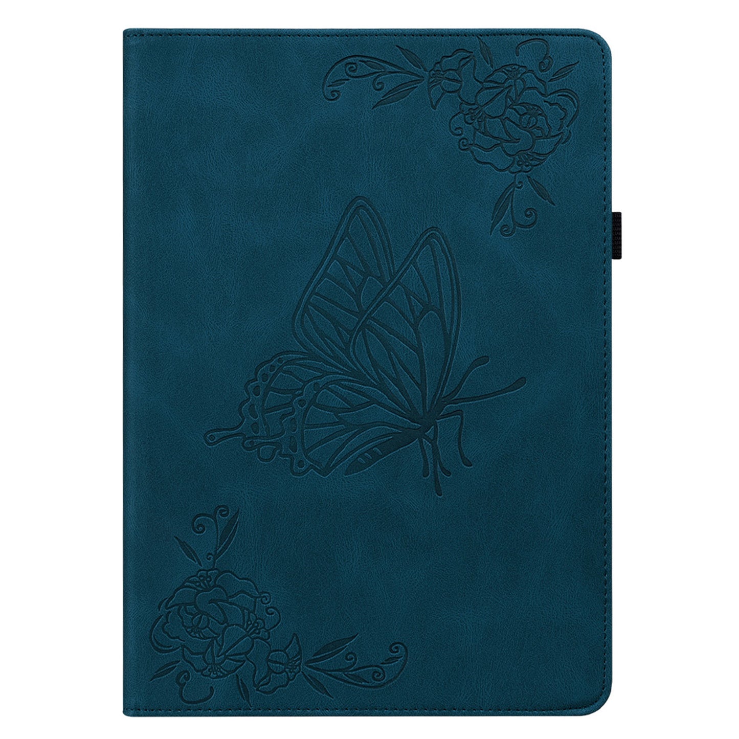 Tablet Case for Xiaomi Pad 6 Auto Wake and Sleep Stand Leather Imprinted Butterfly Flower Card Holder Cover