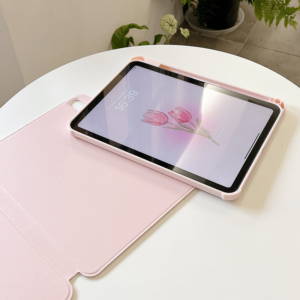 For iPad 10.9 (2022) Detachable Tablet Case PU Leather Pattern Printing Stand Smart Cover with Pen Holder