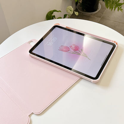 For iPad 10.9 (2022) Detachable Tablet Case PU Leather Pattern Printing Stand Smart Cover with Pen Holder