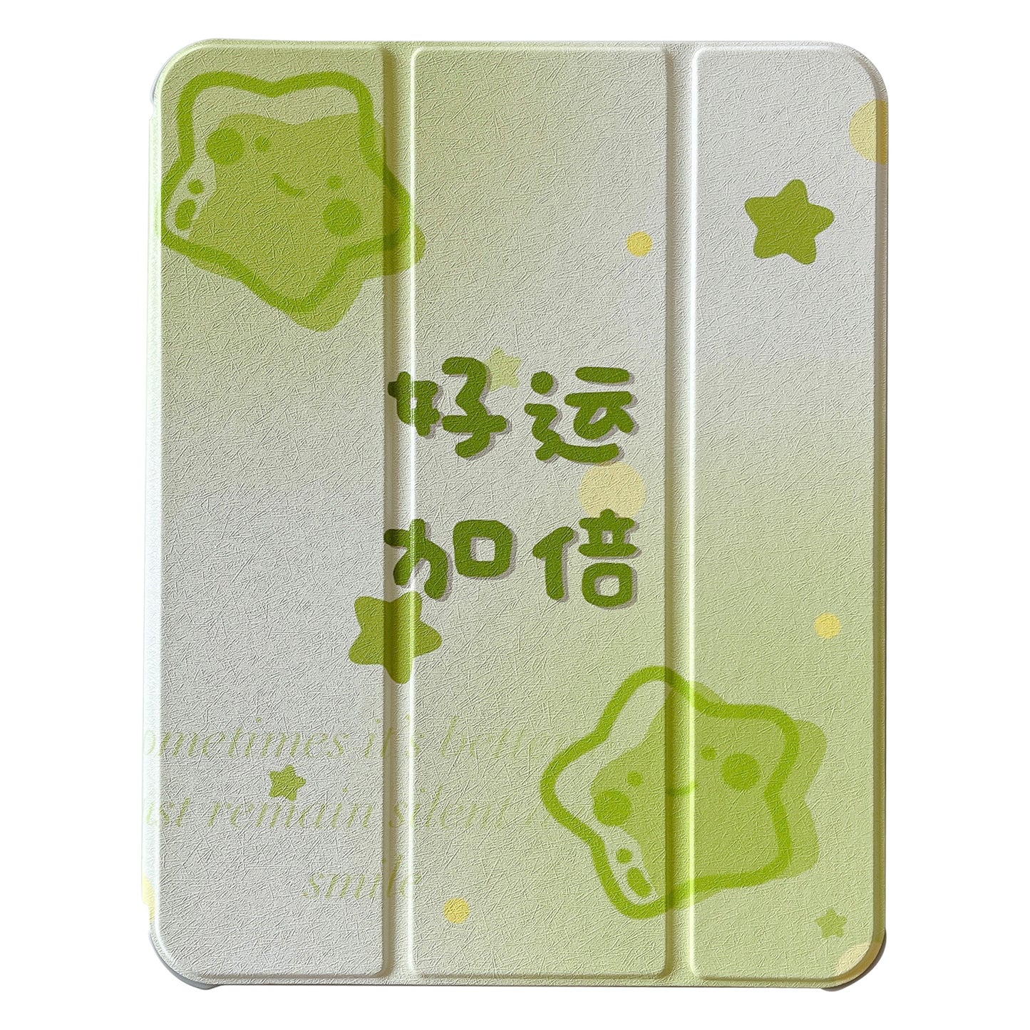 For iPad 10.9 (2022) Rotating Trifold Stand Tablet Case PU Leather Pattern Smart Cover with Auto Wake / Sleep