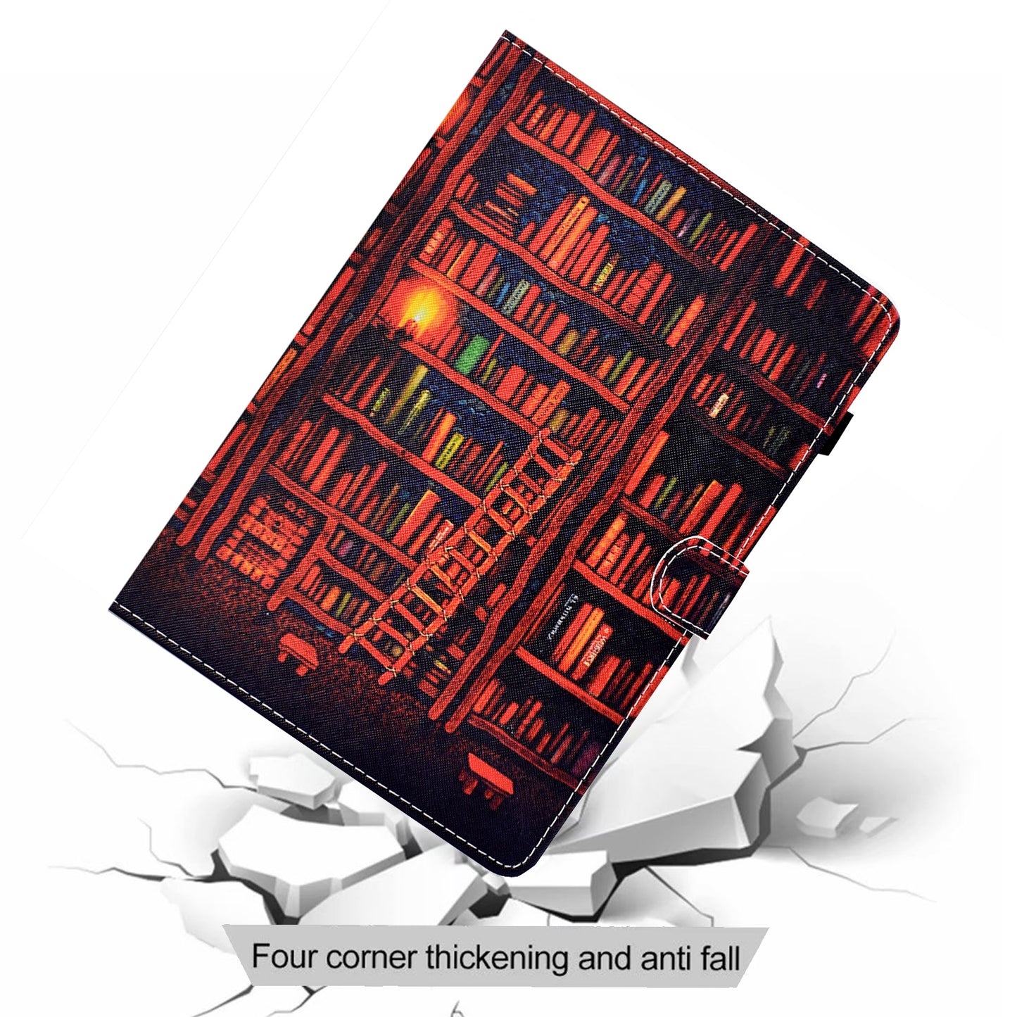 For Huawei MatePad SE 10.4-inch Stand Tablet Case Stitching Leather Pattern with Card Slots