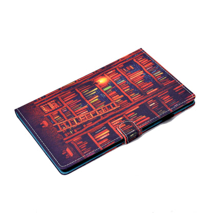 For Huawei MatePad SE 10.4-inch Stand Tablet Case Stitching Leather Pattern with Card Slots