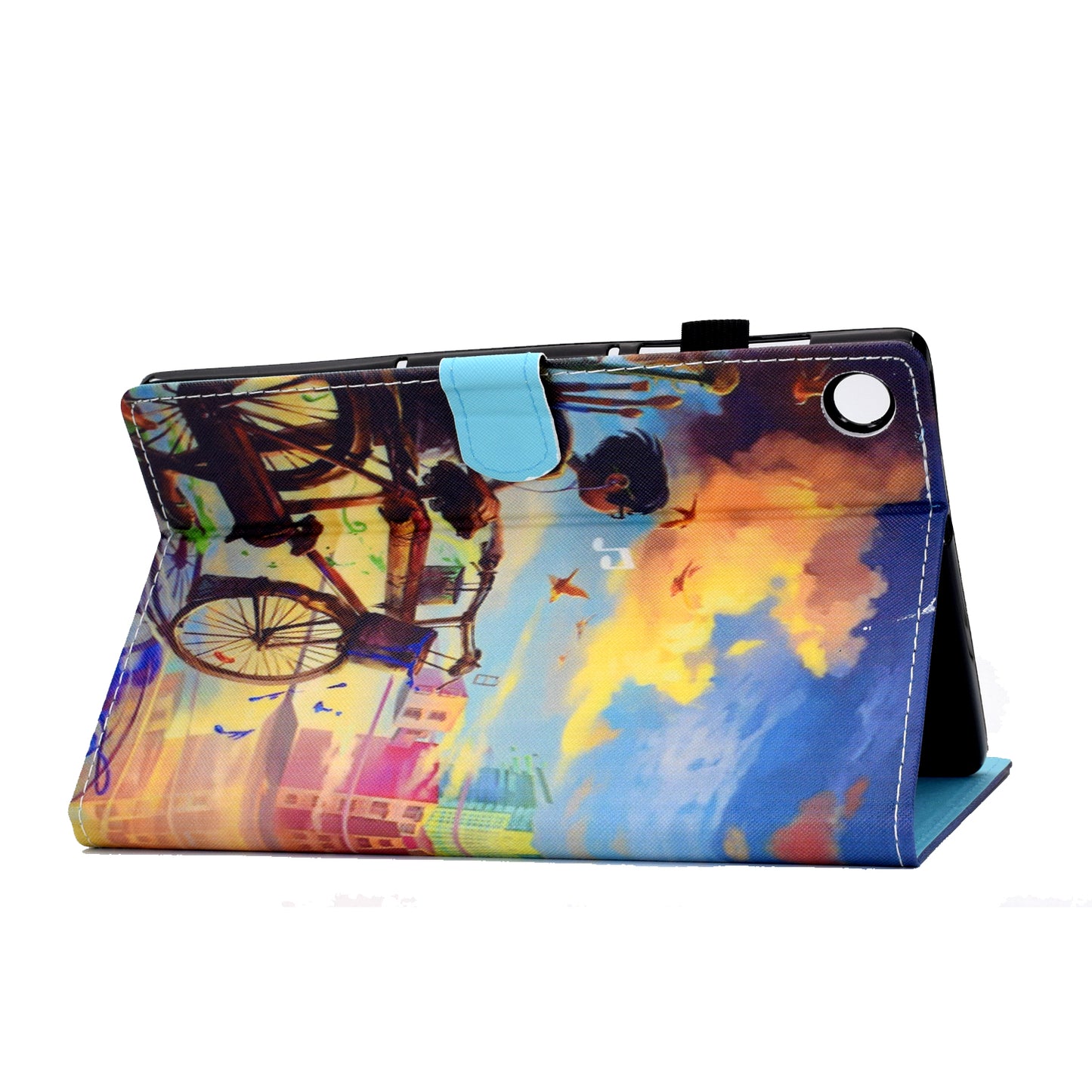 For Huawei MatePad SE 10.4-inch Stand Tablet Case Stitching Leather Pattern with Card Slots