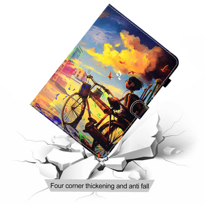 For Huawei MatePad SE 10.4-inch Stand Tablet Case Stitching Leather Pattern with Card Slots