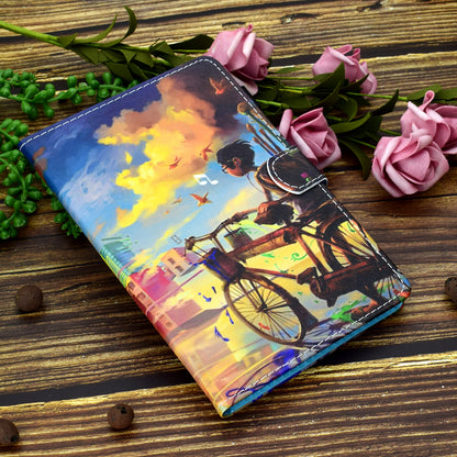 For Huawei MatePad SE 10.4-inch Stand Tablet Case Stitching Leather Pattern with Card Slots