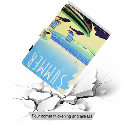 For Huawei MatePad SE 10.4-inch Stand Tablet Case Stitching Leather Pattern with Card Slots