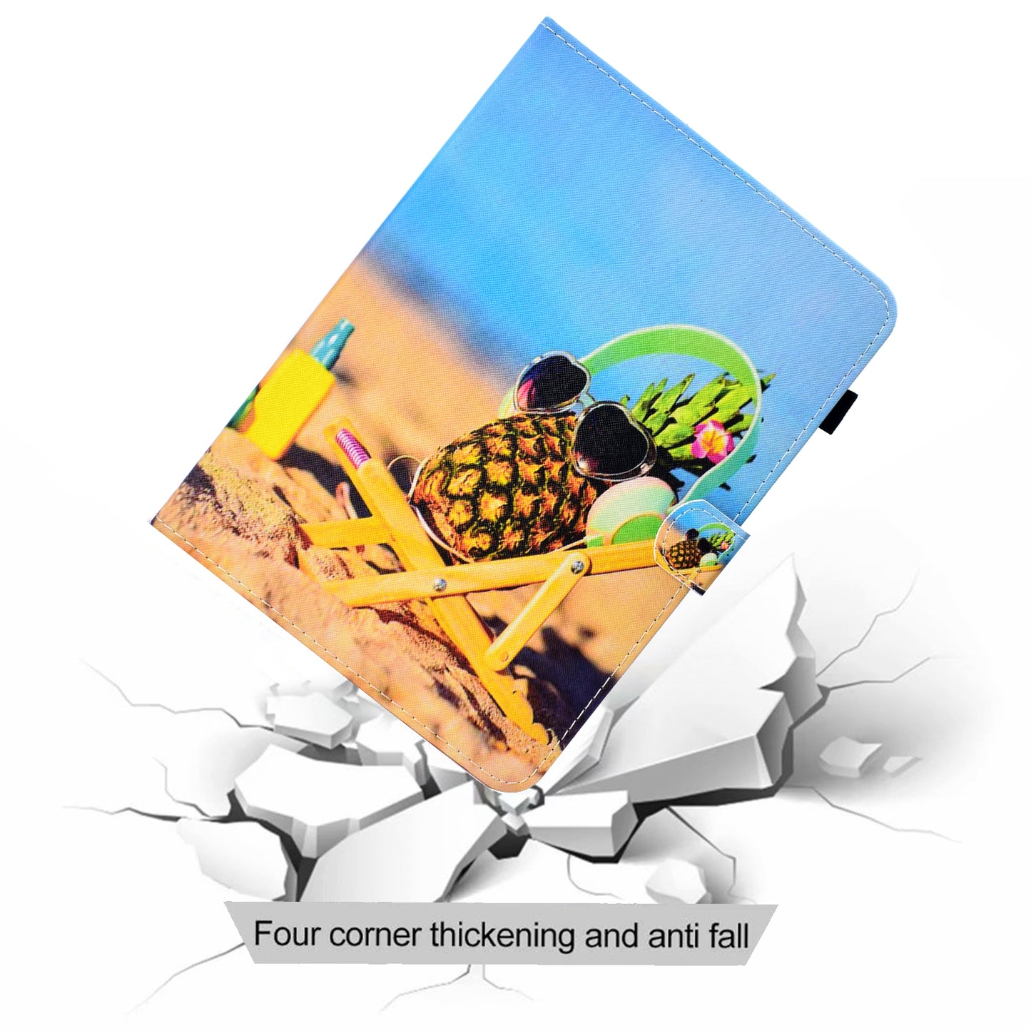 For Huawei MatePad SE 10.4-inch Stand Tablet Case Stitching Leather Pattern with Card Slots