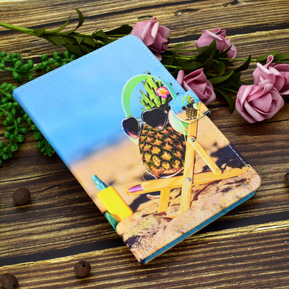 For Huawei MatePad SE 10.4-inch Stand Tablet Case Stitching Leather Pattern with Card Slots