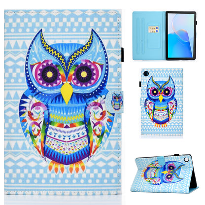 For Huawei MatePad SE 10.4-inch Stand Tablet Case Stitching Leather Pattern with Card Slots