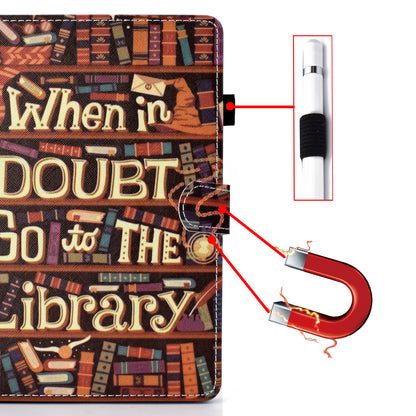 For Huawei MatePad SE 10.4-inch Stand Tablet Case Stitching Leather Pattern with Card Slots
