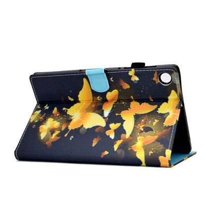 For Huawei MatePad SE 10.4-inch Stand Tablet Case Stitching Leather Pattern with Card Slots