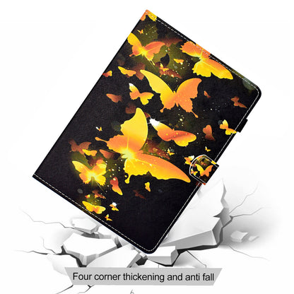 For Huawei MatePad SE 10.4-inch Stand Tablet Case Stitching Leather Pattern with Card Slots
