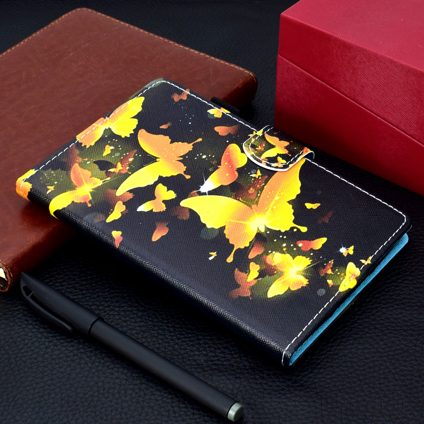 For Huawei MatePad SE 10.4-inch Stand Tablet Case Stitching Leather Pattern with Card Slots