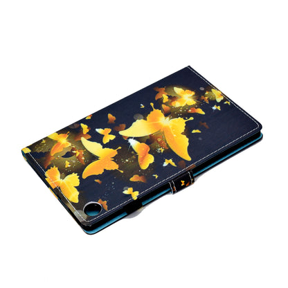 For Huawei MatePad SE 10.4-inch Stand Tablet Case Stitching Leather Pattern with Card Slots