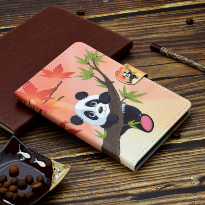 For Huawei MatePad SE 10.4-inch Stand Tablet Case Stitching Leather Pattern with Card Slots