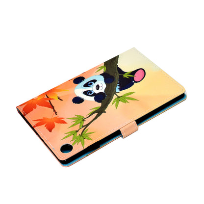 For Huawei MatePad SE 10.4-inch Stand Tablet Case Stitching Leather Pattern with Card Slots