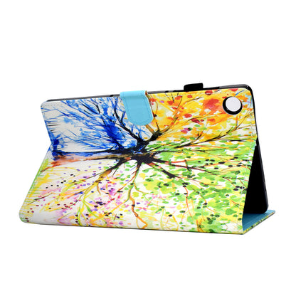 For Huawei MatePad SE 10.4-inch Stand Tablet Case Stitching Leather Pattern with Card Slots