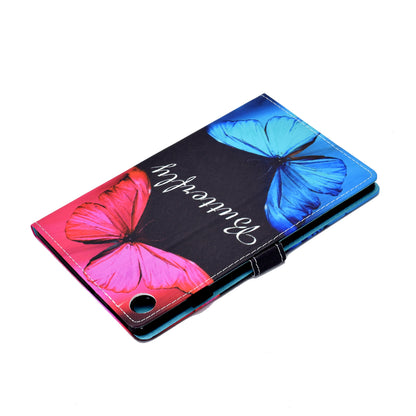 For Huawei MatePad SE 10.4-inch Stand Tablet Case Stitching Leather Pattern with Card Slots