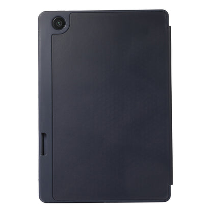 Tri-Fold Stand Cover for Lenovo Tab M10 Plus (3rd Gen) / Xiaoxin Pad 2022 10.6 inch , PU Leather Solid Color Tablet Case with Pen Holder