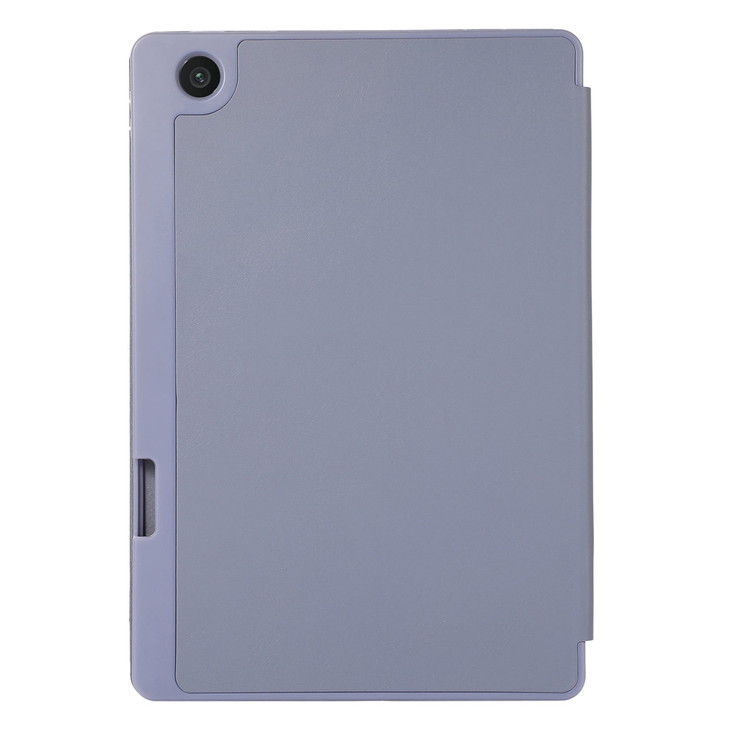 Tri-Fold Stand Cover for Lenovo Tab M10 Plus (3rd Gen) / Xiaoxin Pad 2022 10.6 inch , PU Leather Solid Color Tablet Case with Pen Holder
