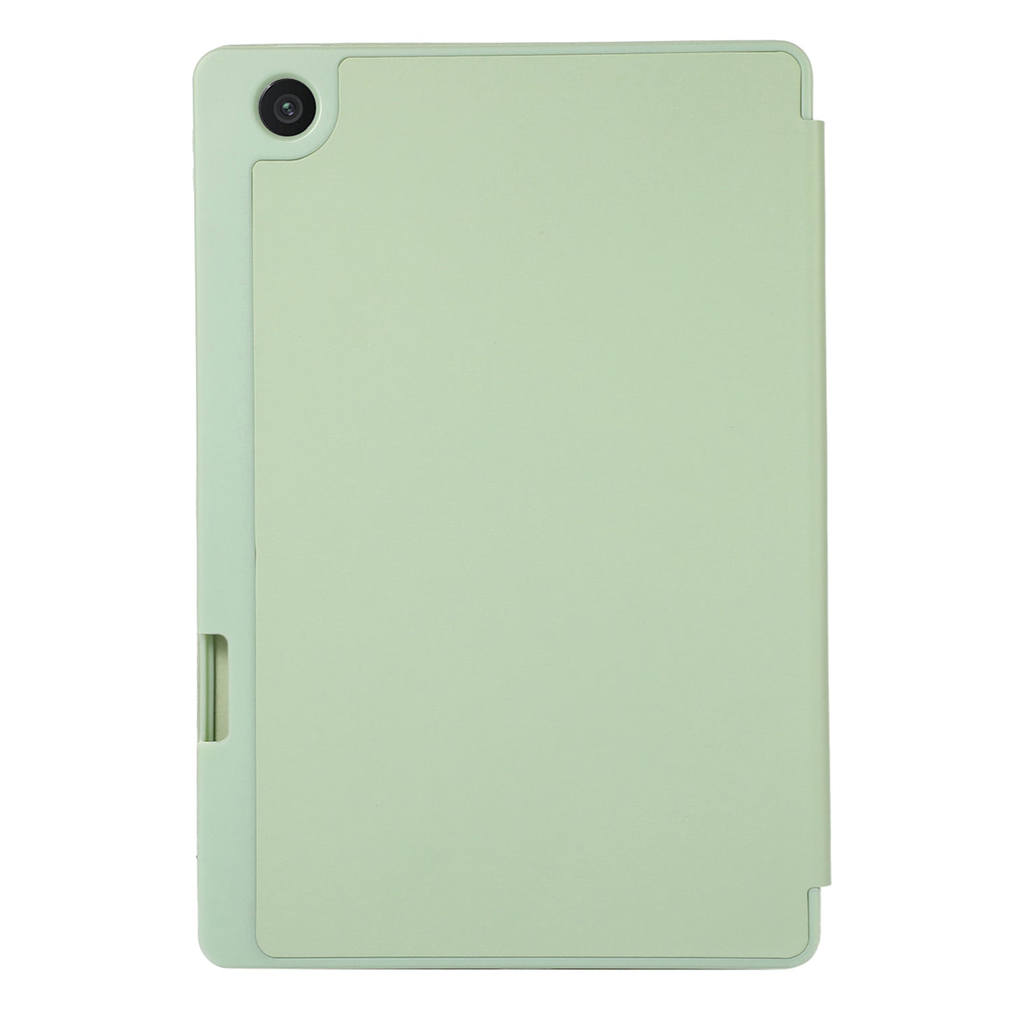 Tri-Fold Stand Cover for Lenovo Tab M10 Plus (3rd Gen) / Xiaoxin Pad 2022 10.6 inch , PU Leather Solid Color Tablet Case with Pen Holder