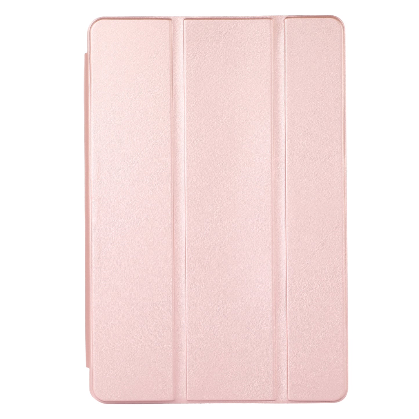 Tri-Fold Stand Cover for Lenovo Tab M10 Plus (3rd Gen) / Xiaoxin Pad 2022 10.6 inch , PU Leather Solid Color Tablet Case with Pen Holder