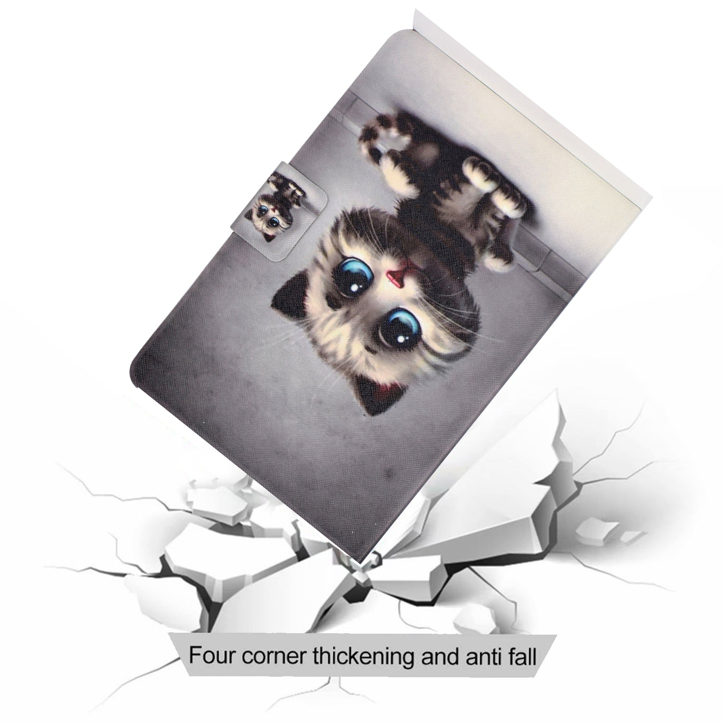 For Huawei MatePad SE 10.4-inch Stand Tablet Leather Case Pattern Printing Card Slot Tablet Cover