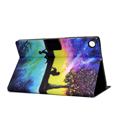 For Huawei MatePad SE 10.4-inch Stand Tablet Leather Case Pattern Printing Card Slot Tablet Cover