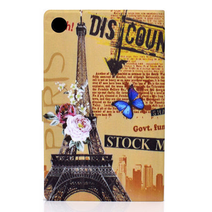 For Huawei MatePad SE 10.4-inch Stand Tablet Leather Case Pattern Printing Card Slot Tablet Cover