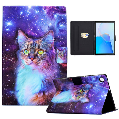 For Huawei MatePad SE 10.4-inch Stand Tablet Leather Case Pattern Printing Card Slot Tablet Cover